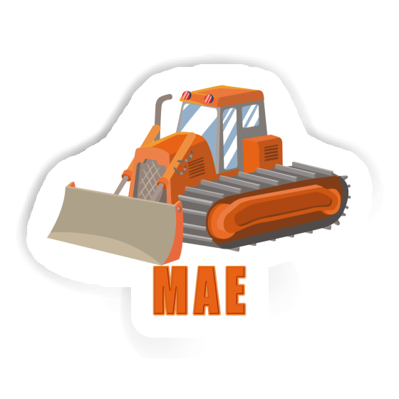 Sticker Excavator Mae Notebook Image