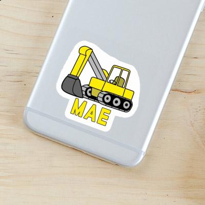 Sticker Excavator Mae Image