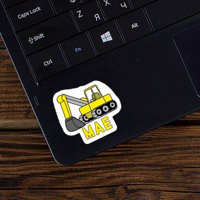 Sticker Excavator Mae Gift package Image