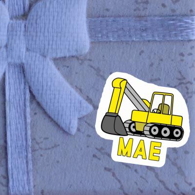 Sticker Excavator Mae Laptop Image