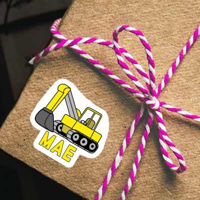 Sticker Excavator Mae Laptop Image