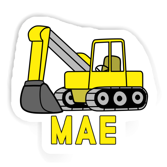 Sticker Excavator Mae Gift package Image