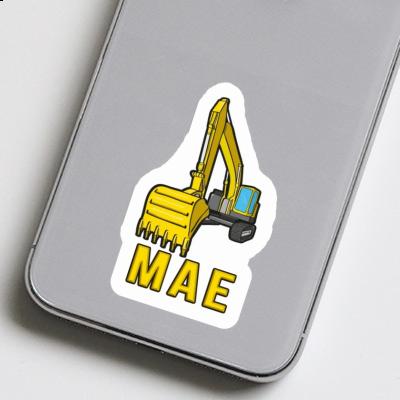 Excavator Sticker Mae Gift package Image