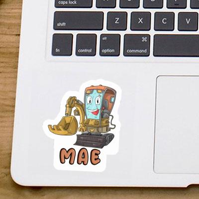 Sticker Mae Excavator Laptop Image