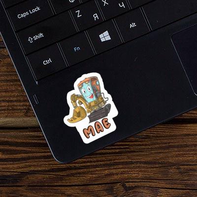 Sticker Mae Excavator Laptop Image