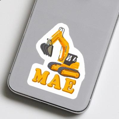 Sticker Excavator Mae Gift package Image