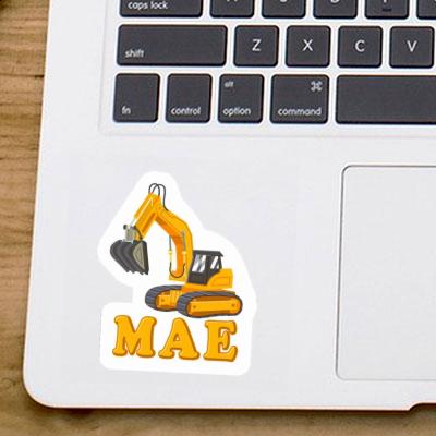 Sticker Excavator Mae Image