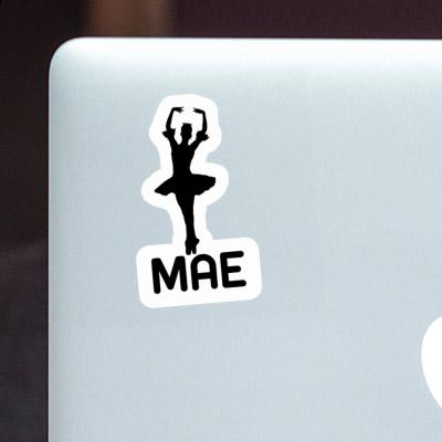 Sticker Ballerina Mae Laptop Image