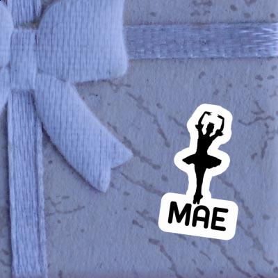 Sticker Ballerina Mae Notebook Image