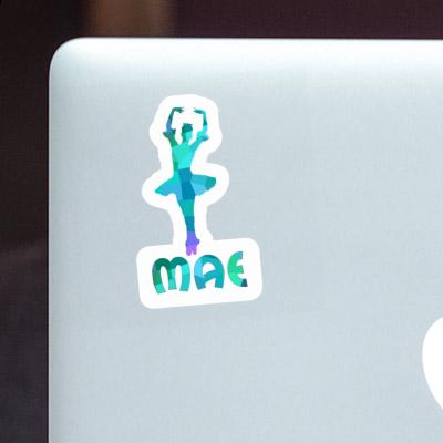 Sticker Mae Ballerina Notebook Image