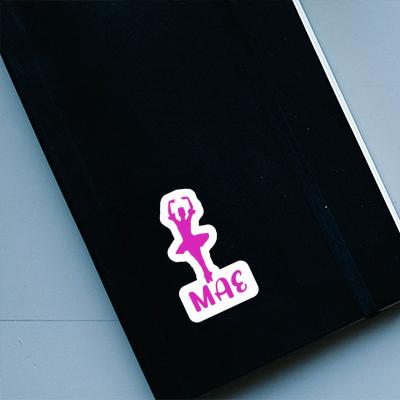 Sticker Mae Ballerina Laptop Image