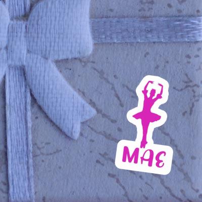 Sticker Ballerina Mae Notebook Image