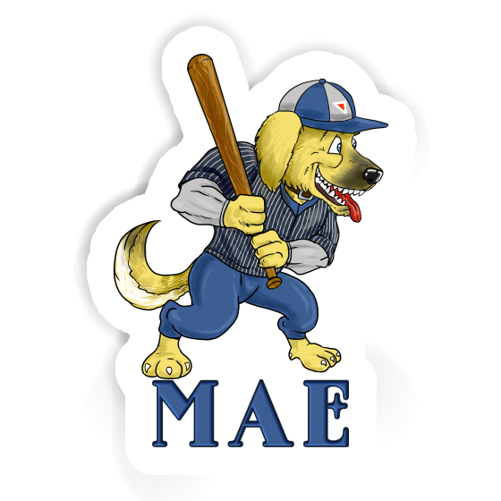 Dog Sticker Mae Notebook Image