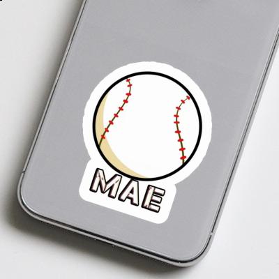 Baseball Autocollant Mae Gift package Image