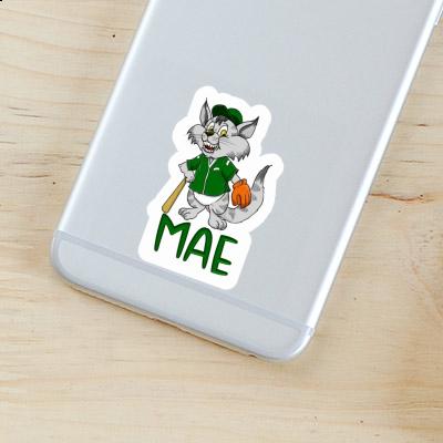 Sticker Cat Mae Laptop Image