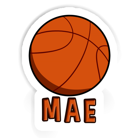 Mae Sticker Basketball Image