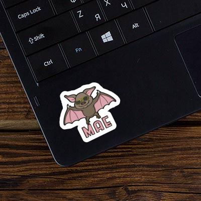 Mae Sticker Fledermaus Notebook Image