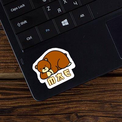 Mae Sticker Bear Notebook Image