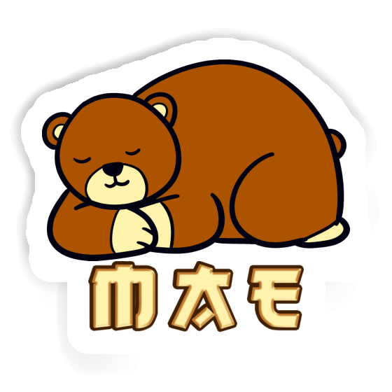 Mae Sticker Bear Notebook Image