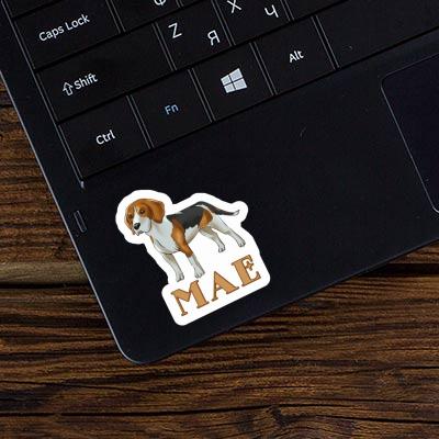 Mae Aufkleber Beagle Hund Notebook Image