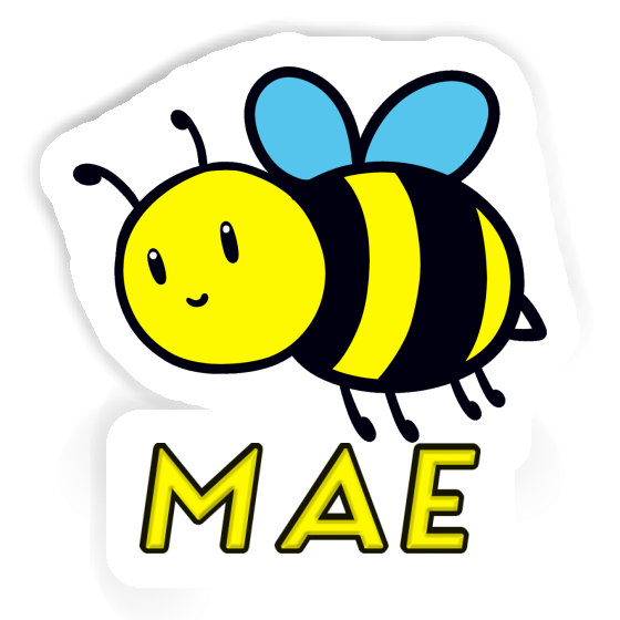 Bee Sticker Mae Notebook Image