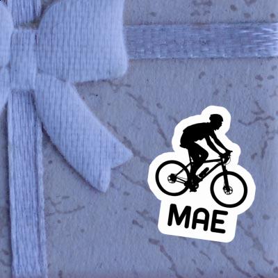 Sticker Biker Mae Notebook Image