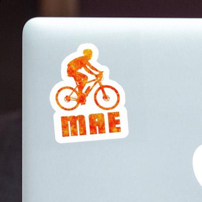 Mae Sticker Biker Laptop Image