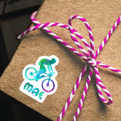 Sticker Biker Mae Notebook Image