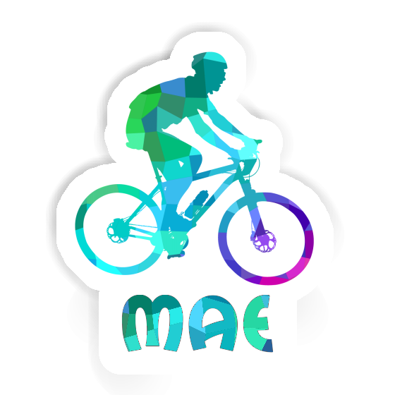 Sticker Biker Mae Notebook Image