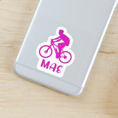 Sticker Biker Mae Notebook Image