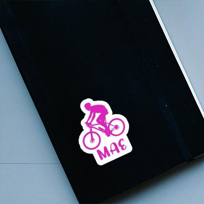 Sticker Biker Mae Notebook Image