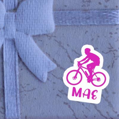 Sticker Biker Mae Notebook Image