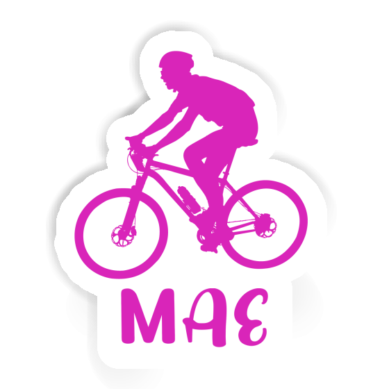 Sticker Biker Mae Notebook Image