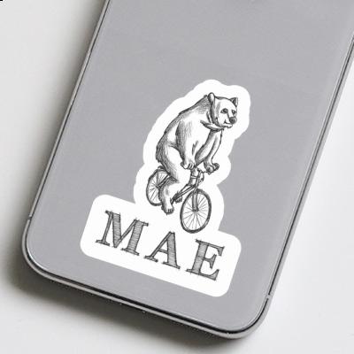 Autocollant Cycliste Mae Laptop Image