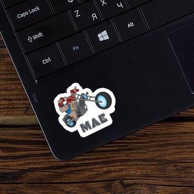 Mae Sticker Biker Image