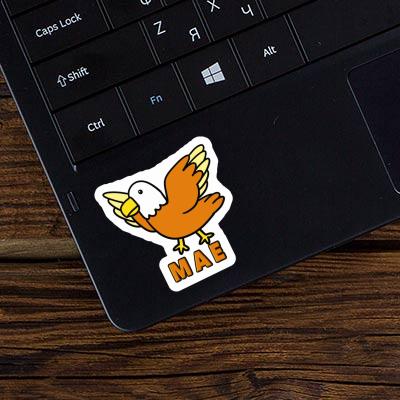 Sticker Mae Bird Notebook Image