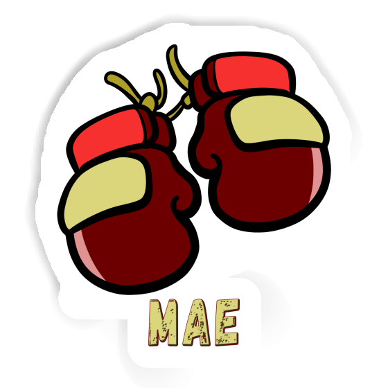 Mae Sticker Boxing Glove Laptop Image