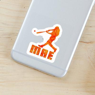 Sticker Mae Baseballspieler Gift package Image