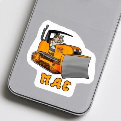 Sticker Bulldozer Mae Notebook Image