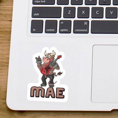 Sticker Guitarist Mae Image