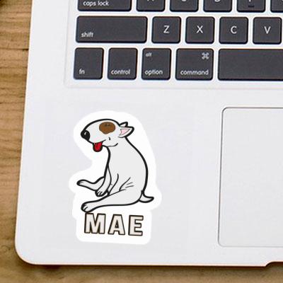 Aufkleber Mae Bull Terrier Laptop Image