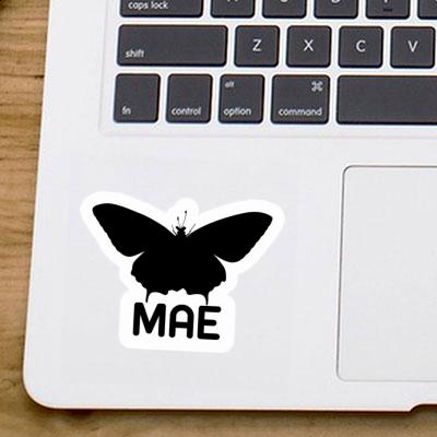 Butterfly Sticker Mae Notebook Image