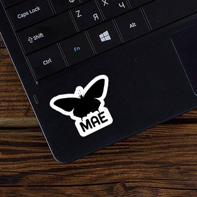 Butterfly Sticker Mae Notebook Image