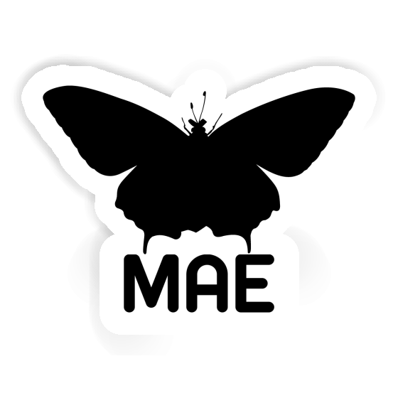 Butterfly Sticker Mae Notebook Image