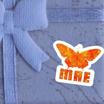 Mae Sticker Schmetterling Notebook Image