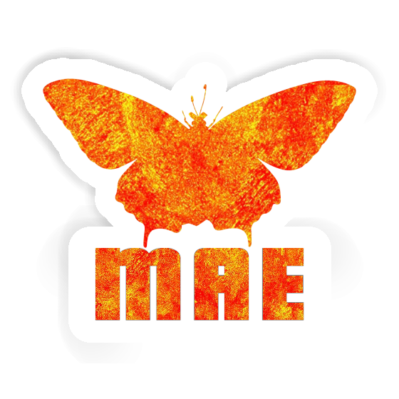 Butterfly Sticker Mae Notebook Image