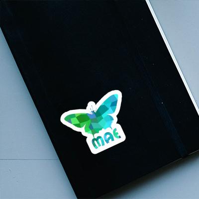 Sticker Butterfly Mae Notebook Image