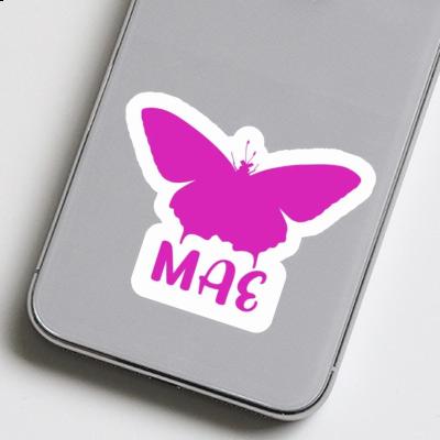 Sticker Butterfly Mae Notebook Image