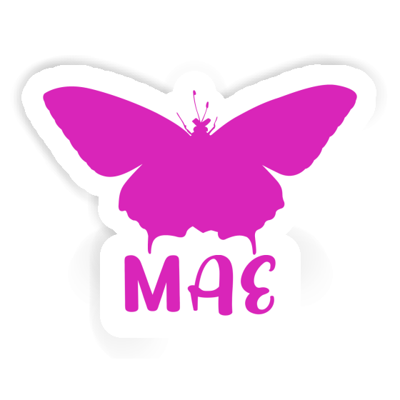 Sticker Butterfly Mae Notebook Image