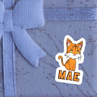 Sticker Cat Mae Notebook Image